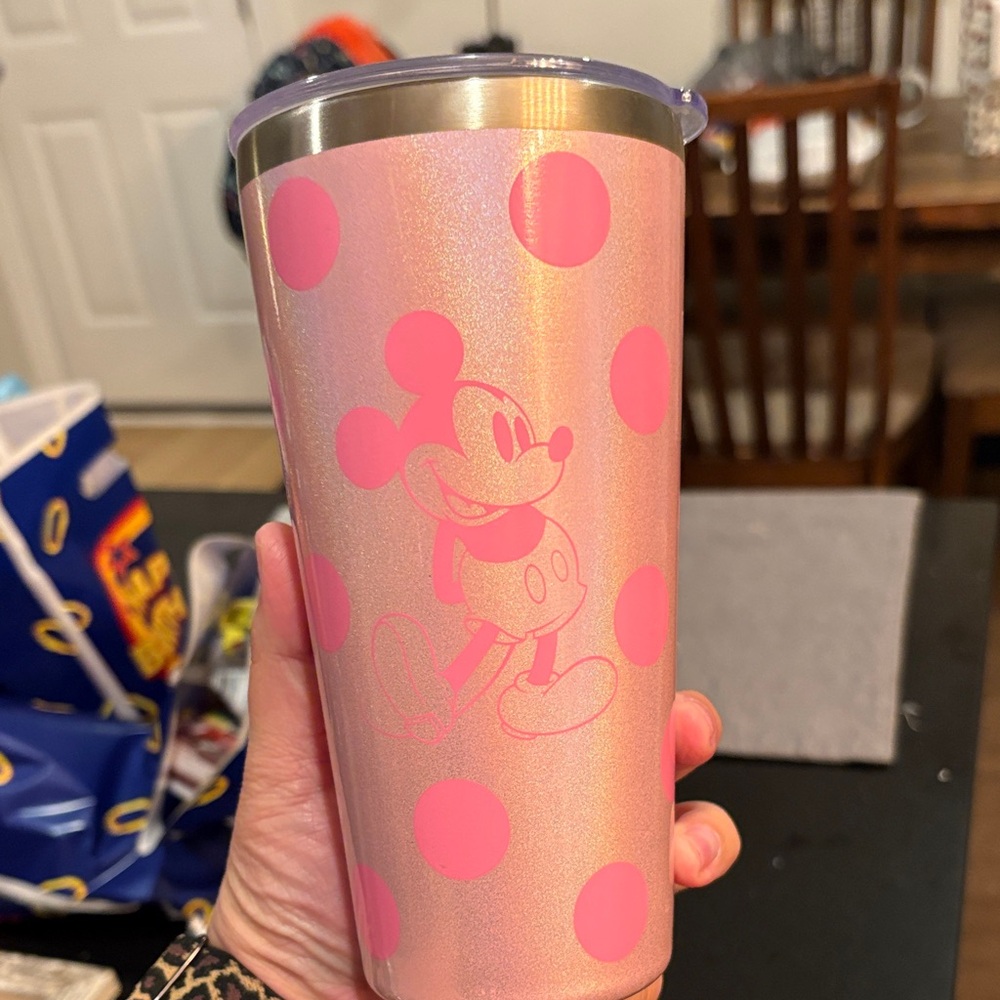 Disney Glittery Pink Mug
